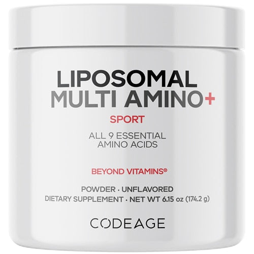Liposomal Multi Amino+ – Complete BCAA and EAA formula for athletes