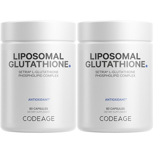 Liposomal Glutathione 500 mg – Setria® | Vegan Reduced Glutathione | Phospholipid Complex | Immunity &amp; Detox Support | 60 Capsules (30 Days)