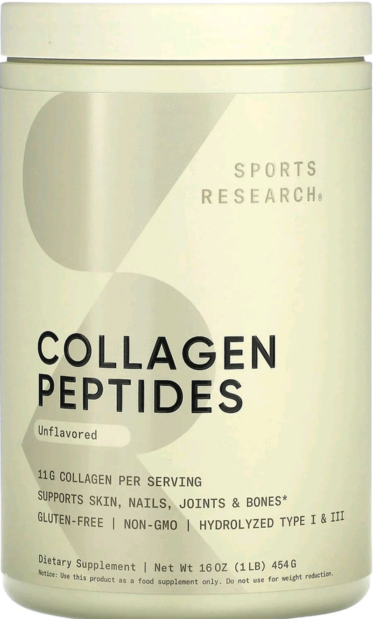 SPORTS RESEARCH COLLAGEN PEPTIDES – 680 g