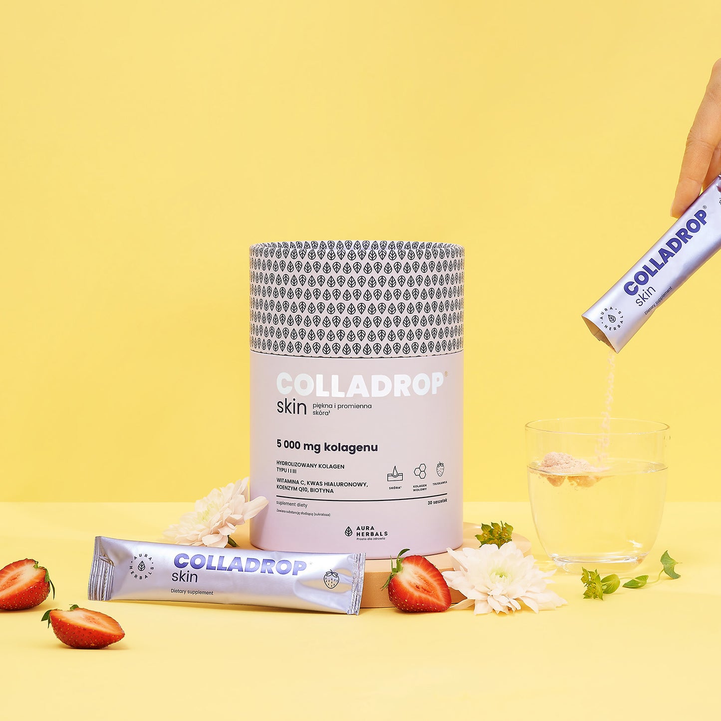Zestaw Colladrop Skin na 3 miesiące suplementacji