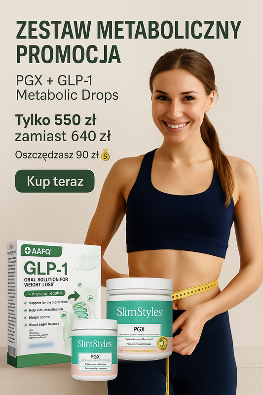 🌿 ZESTAW METABOLICZNY PGX + GLP-1 METABOLIC DROPS