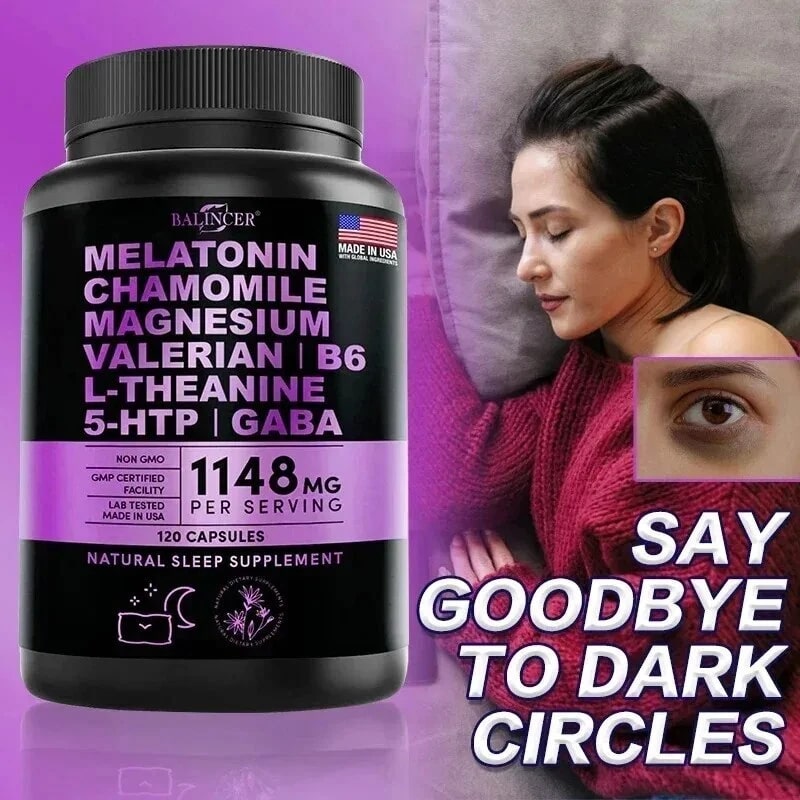 MELATONINA Balancer Sleep – Naturalne Wsparcie Zdrowego Snu 120 TABL.