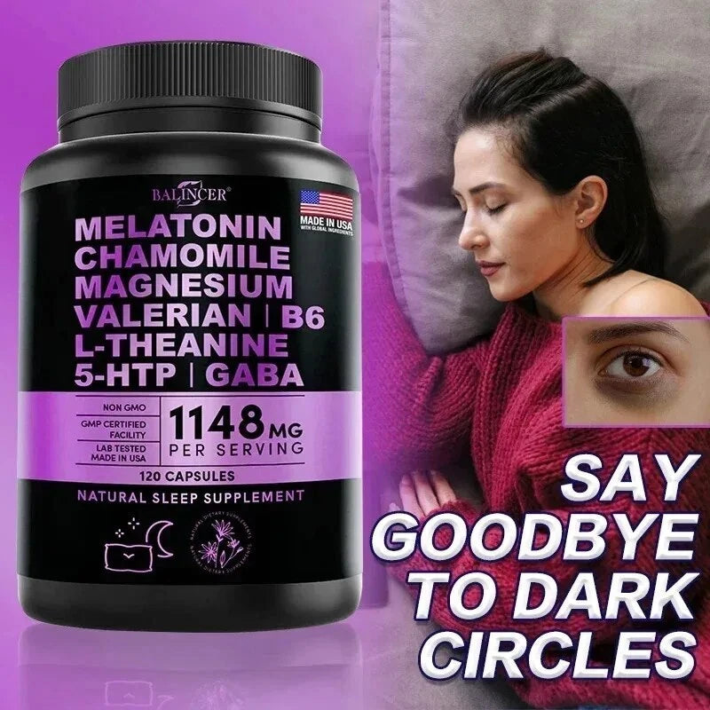 MELATONINA Balancer Sleep – Naturalne Wsparcie Zdrowego Snu 120 TABL.