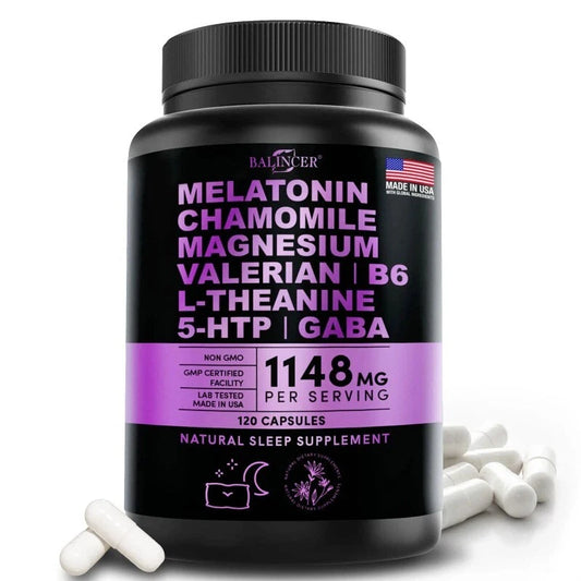 MELATONINA Balancer Sleep – Naturalne Wsparcie Zdrowego Snu 120 TABL.
