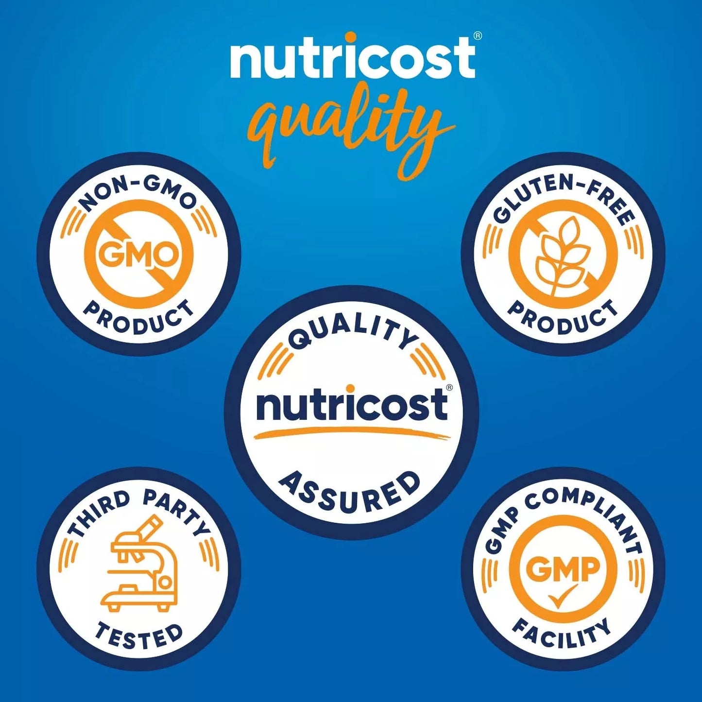 Nutricost L-Arginina 500mg – 300 kapsułek | Aminokwas | Bez GMO i glutenu