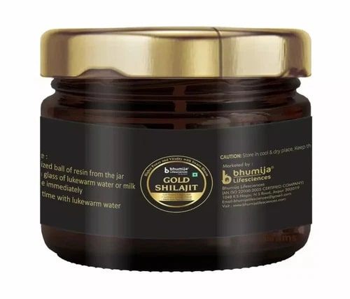 Shilajit 100% Naturalna Żywica z Himalajów, sprowadzana z Delhi (Indie)